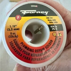 HOME Plumbing Repair Solder - Silver